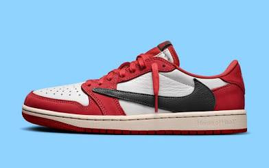Travis Scott Jordan 1 low Red Black