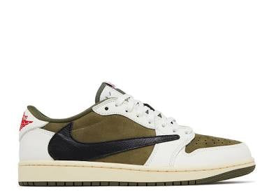 Travis Scott Jordan 1 low Medium Olive