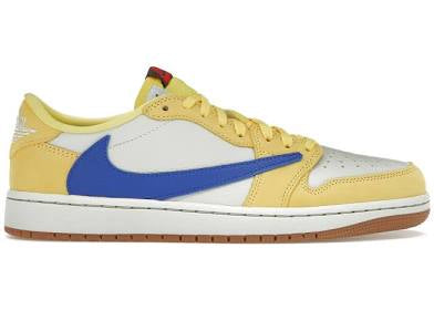 Travis Scott Jordan 1 low Canary